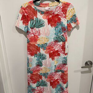 NWT Persifor Carter Dress - Coral Reef
